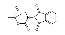 tert-butyl allyl(1,3-dioxoisoindolin-2-yl)carbamate Structure