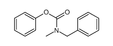 phenyl-N-methyl-N-benzylcarbamate结构式