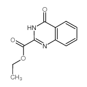 4-喹唑酮-2-甲酸乙酯结构式