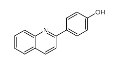 4-(quinolin-2-yl)phenol结构式