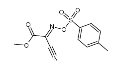 O-tosyl-isonitrosocyanacetate de methyle结构式