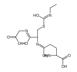 S-(N-ETHYLCARBAMOYL)GLUTATHIONE结构式