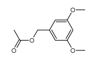 3,5-dimethoxybenzyl acetate结构式