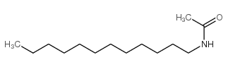 N-LAURYLACETAMIDE结构式