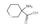 3-AMINOTETRAHYDRO-2H-THIOPYRAN-3-CARBOXYLIC ACID Structure