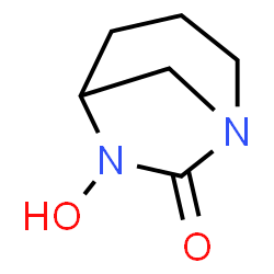 1,6-Diazabicyclo[3.2.1]octan-7-one,6-hydroxy-(9CI)结构式