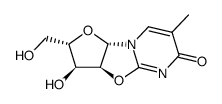 2,2'-Anhydro-L-thymidine Structure