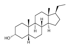 5β-pregnan-3α-ol Structure