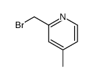 2-(Bromomethyl)-4-methylpyridine picture