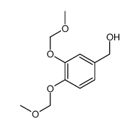 [3,4-bis(methoxymethoxy)phenyl]methanol Structure