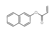 2-萘基丙烯酸酯结构式