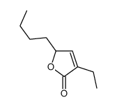 2-butyl-4-ethyl-2H-furan-5-one结构式