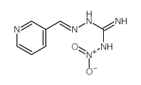 hydroxy-oxo-[[N-(pyridin-3-ylmethylideneamino)carbamimidoyl]amino]azanium picture