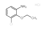 3-氯-2-乙氧基苯胺盐酸盐结构式