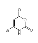 2H-1,3-Oxazine-2,6(3H)-dione,4-bromo- structure