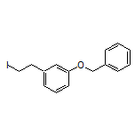 1-(Benzyloxy)-3-(2-iodoethyl)benzene Structure