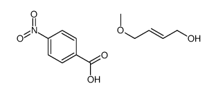 4-methoxybut-2-en-1-ol,4-nitrobenzoic acid结构式