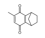 1,4-Methanonaphthalene-5,8-dione, 1,2,3,4-tetrahydro-6-methyl Structure