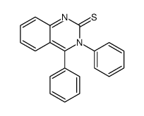 3,4-diphenylquinazoline-2-thione Structure