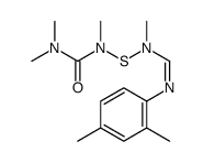 1-[(2,4-dimethylphenyl)iminomethyl-methylamino]sulfanyl-1,3,3-trimethylurea Structure