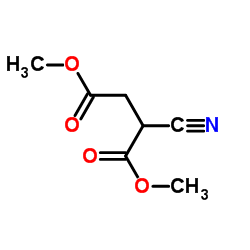 2-氰基丁二酸二甲酯结构式