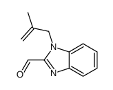 1H-Benzimidazole-2-carboxaldehyde,1-(2-methyl-2-propenyl)-(9CI) structure