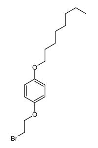 1-(2-bromoethoxy)-4-octoxybenzene结构式