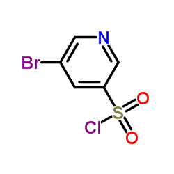 5-Bromo-3-pyridinesulfonyl chloride Structure