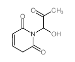 1-(1-hydroxy-2-oxo-propyl)-3H-pyridine-2,6-dione结构式