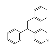 4-(1,2-diphenylethyl)pyridine结构式