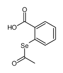 2-(Acetylseleno)benzoic acid structure