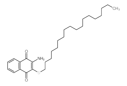 3-amino-2-octadecylsulfanyl-naphthalene-1,4-dione picture