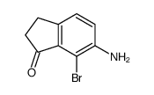 6-氨基-7-溴-2,3-二氢-1H-茚-1-酮图片