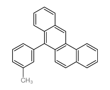 7-(3-methylphenyl)benzo[a]anthracene Structure