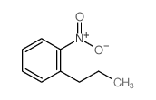 Benzene,1-nitro-2-propyl- structure