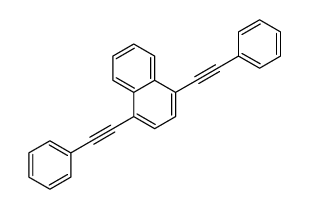 1,4-bis(2-phenylethynyl)naphthalene Structure