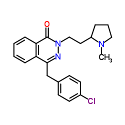 4-[(4-Chlorophenyl)Methyl]-2-[2-(1-Methyl-2-pyrrolidinyl)ethyl]-1(2H)-phthalazinone Structure