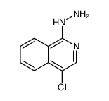 4-chloro-1-hydrazino-isoquinoline Structure