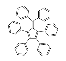 (Diphenylmethylen)-tetraphenylcyclopentadiene Structure