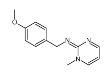 Benzenemethanamine, 4-methoxy-N-(1-methyl-2(1H)-pyrimidinylidene)- (9CI) picture