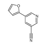 5-(furan-2-yl)pyridine-3-carbonitrile picture