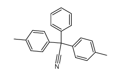 phenyl-di-p-tolyl-acetonitrile结构式