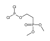 dichloro(2-dimethoxyphosphorylethoxy)phosphane Structure