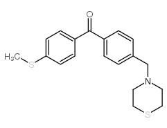 4-THIOMETHYL-4'-THIOMORPHOLINOMETHYL BENZOPHENONE picture