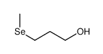 3-methylselanylpropan-1-ol结构式