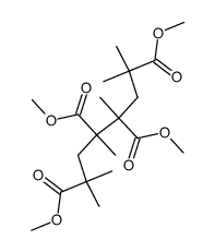 (+/-)-tetramethyl 2,4,5,7-tetramethyloctane-2,4,5,7-tetracarboxylate Structure