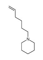 1-hex-5-en-1-ylpiperidine Structure