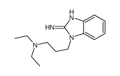 1-[3-(diethylamino)propyl]benzimidazol-2-amine Structure