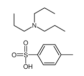 tripropylammonium p-toluenesulphonate Structure