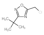 3-tert-butyl-5-(chloromethyl)-1,2,4-oxadiazole Structure